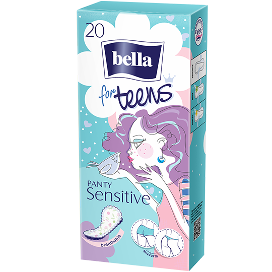Slipové vložky Bella for Teens Sensitive